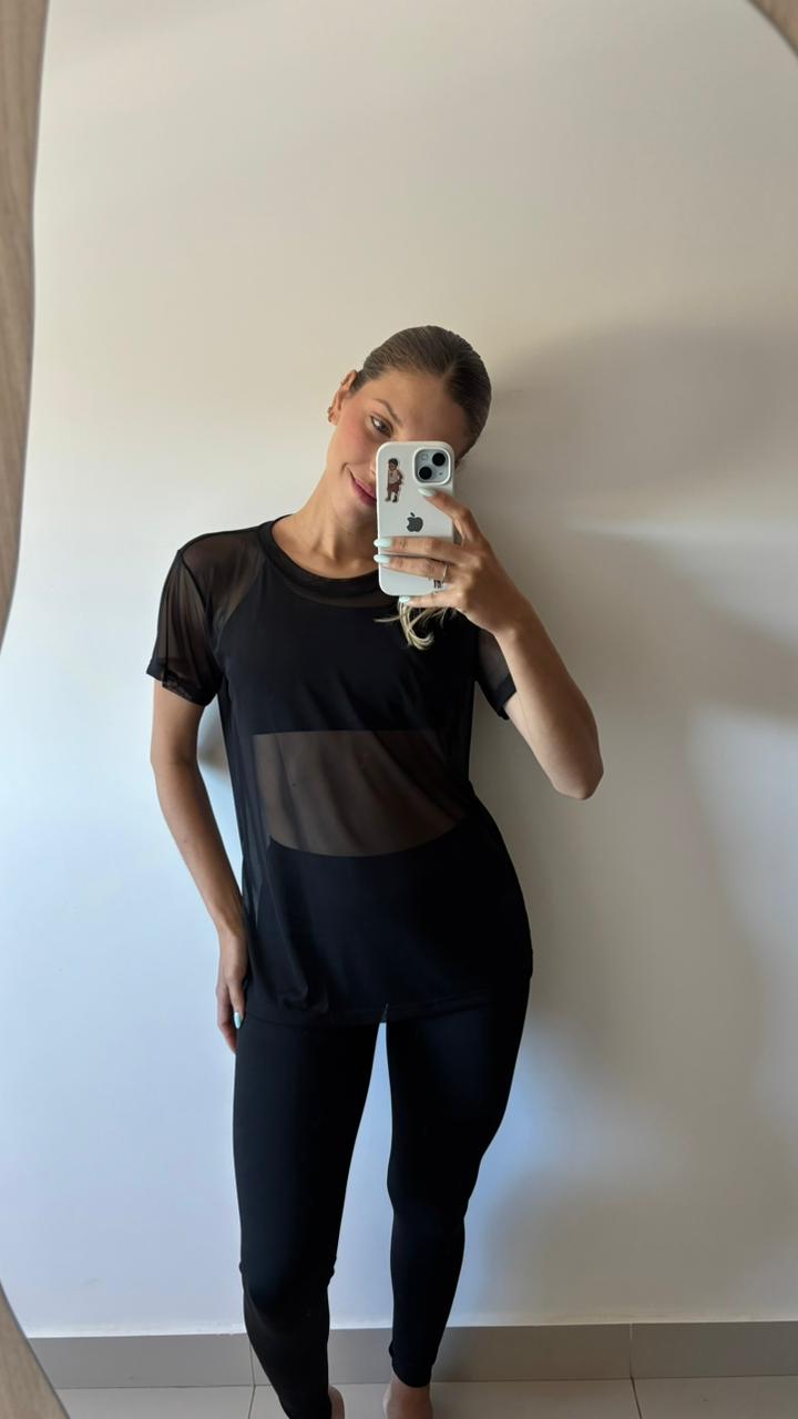Blusa Tela Aura Fit AirFlow 🤍✨