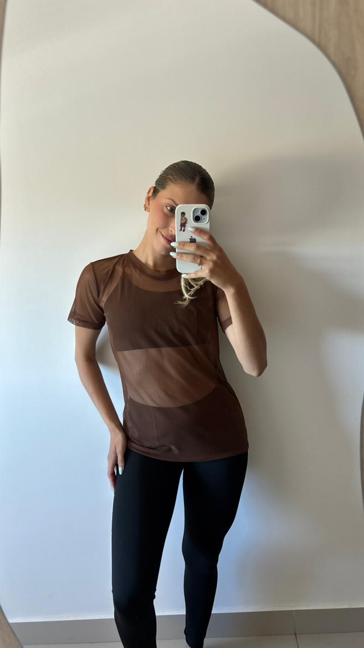 Blusa Tela Aura Fit AirFlow 🤍✨