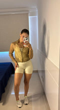 Corta-Vento Aura Fit Golden Sand ✨🤎